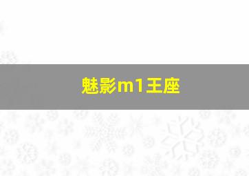 魅影m1王座