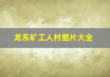 龙东矿工人村图片大全